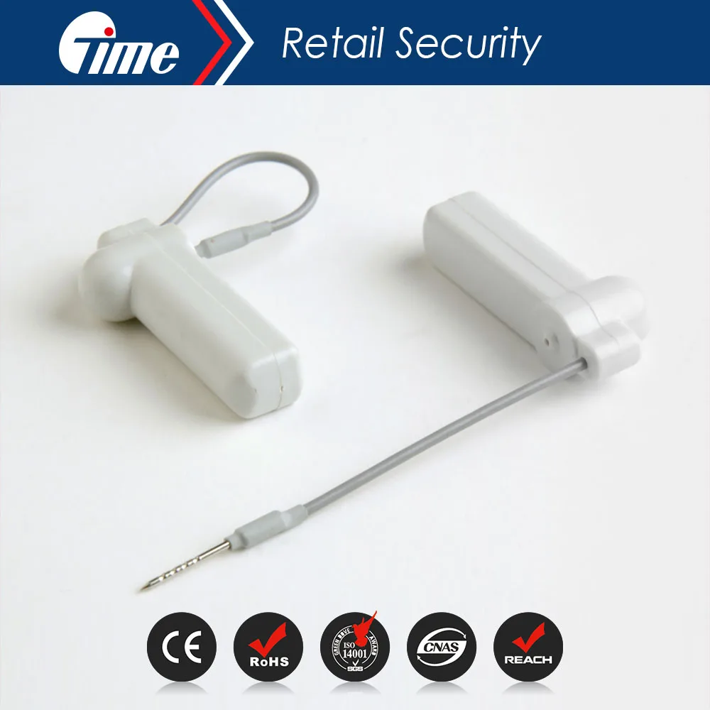 eas anti theft tag lanyard security alarm pencil tag with lanyard ONTIME HD2104