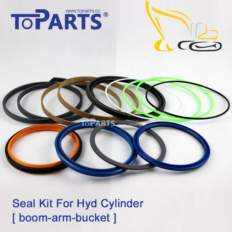 kobelco SK200-3 excavator arm/boom/bucket seal kits hydraulic cylinder oil seal