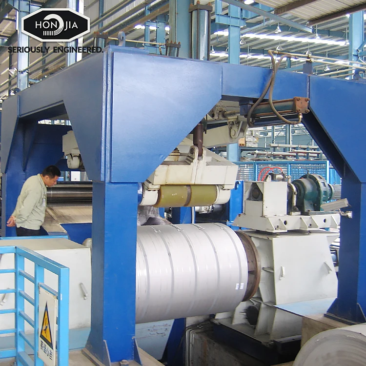 Automatic Stainless Steel Metal Coil Cutting Machine CR HR Sheet Coil Cut to Length Machine Manufacturer