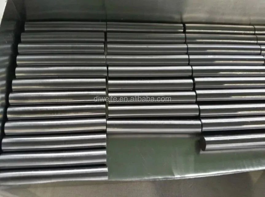 customized 7.5mm diameter tungsten round billet for darts