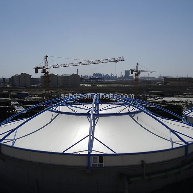 Steel Tensile Fabric/ Membrane Structures For Modern Shed