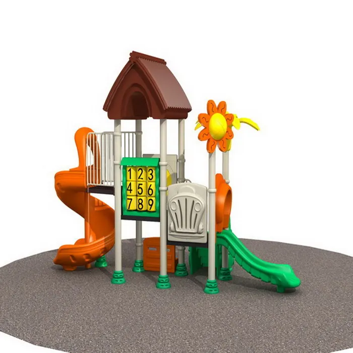Straw House Kids Outdoor Play Station Modular Play Systems playground
