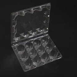 Одноразовый пластиковый лоток для упаковки Перепелиных яиц, 12 полостей