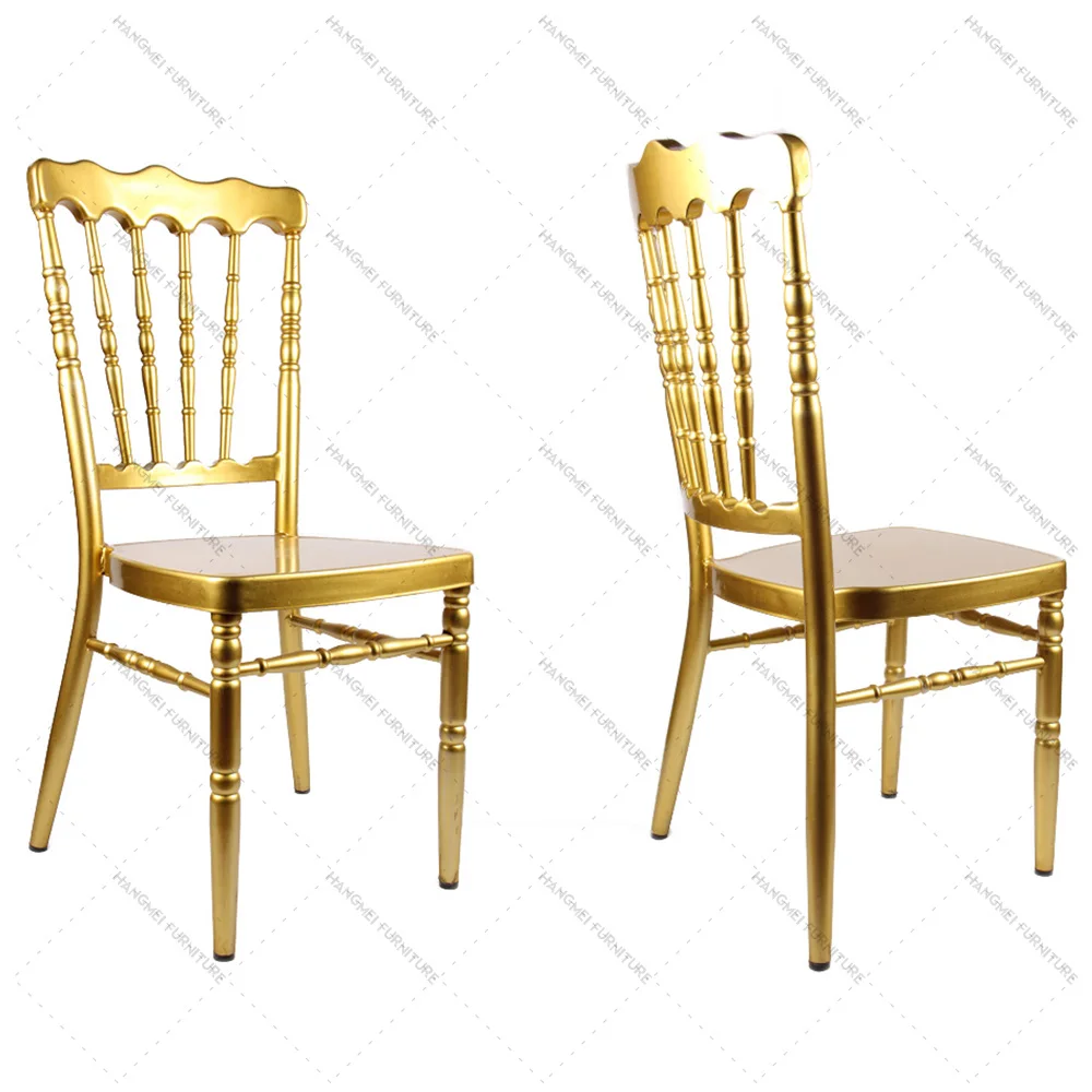 Hangmei мебель для отеля, Высококачественный Свадебный металлический Штабелируемый Банкетный стул chiavari
