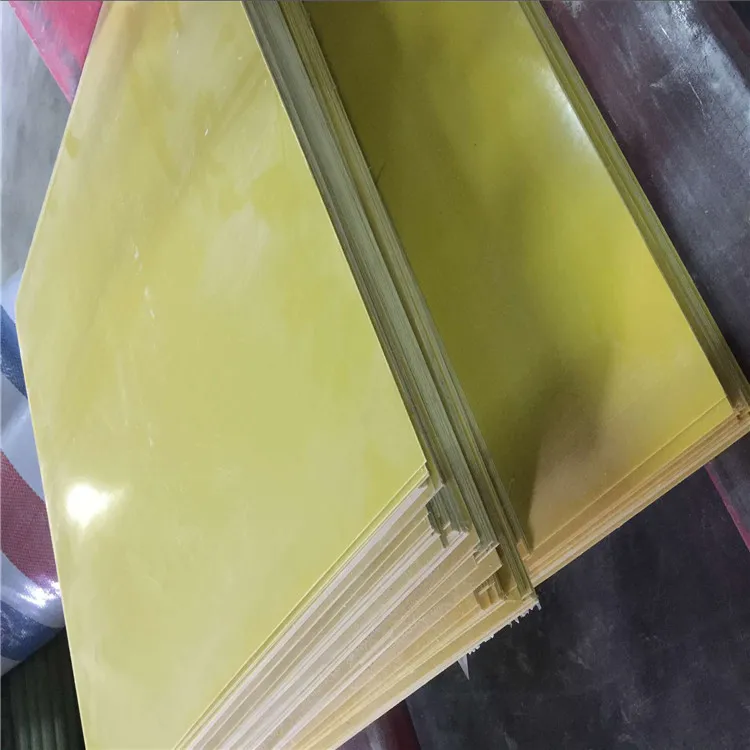 Yellow 3240 Epoxy Glass Fabric Cloth Laminated G11 Fiberglass Sheet