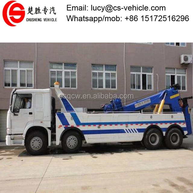 Sinotruk HOWO 8x4 правосторонний эвакуатор, буксировочные тягачи для продажи, Южная Африка