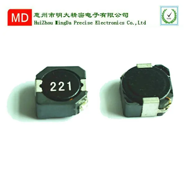 Smd ферритовый сердечник мощности индуктора shilided 102 для