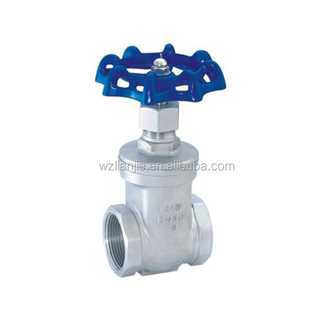 DN50 нержавеющая сталь парозапорная задвижка 200WOG