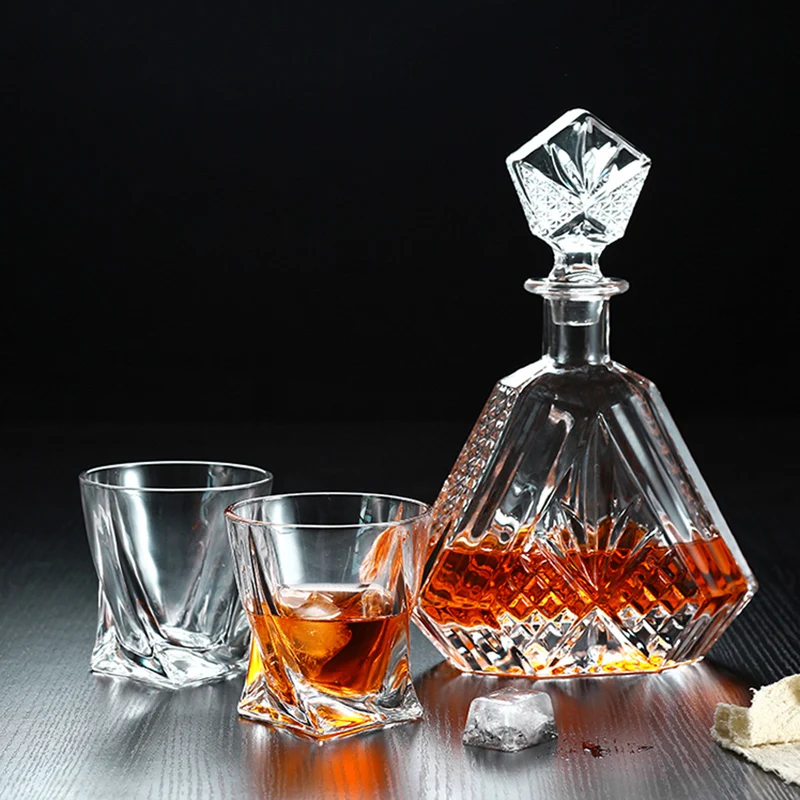 Хит продаж, роскошная Бутылка для виски в форме бриллианта на заказ