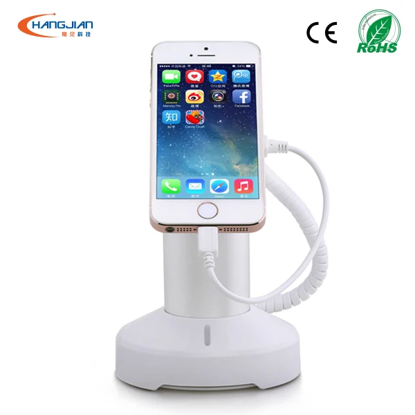 вращающийся дисплей стенд с тревогой на сотовых телефонов розничной безопасности дисплей