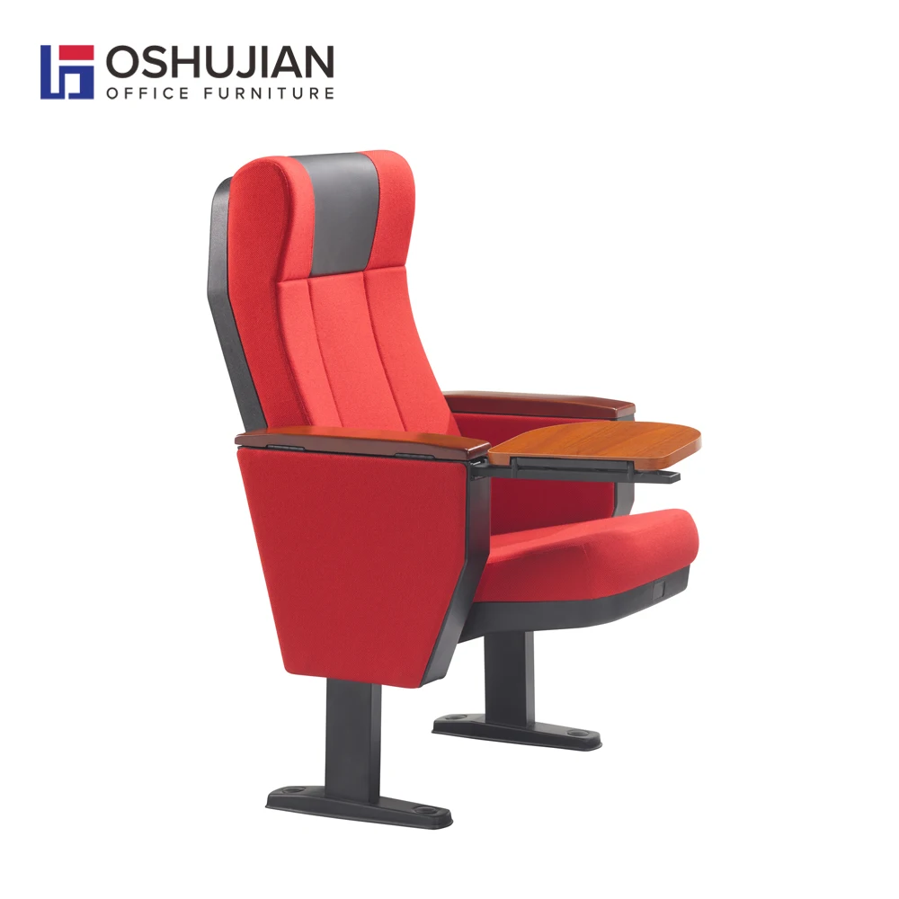 Theatre hall arm foldable chair church furniture lecture plastic college stacking retractable conference auditorium chair