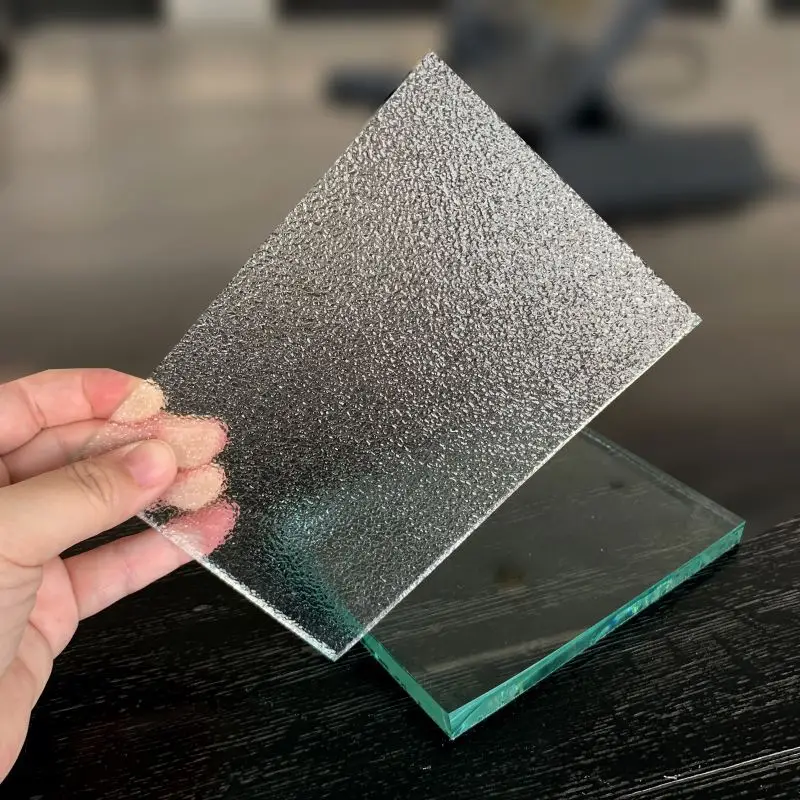 4-19mm AM-21 Decorative Acid Etched Frosted Art Architectural Glass