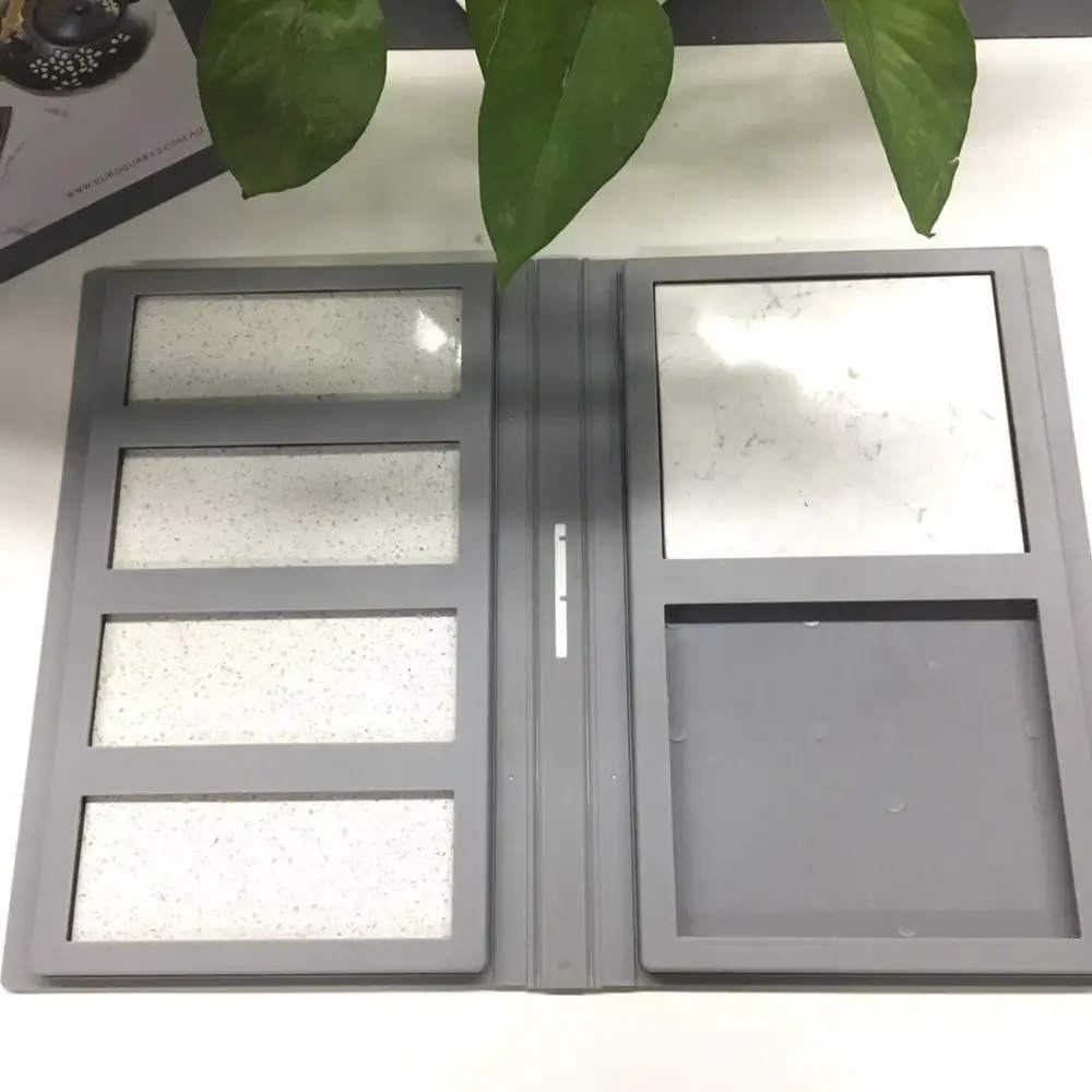 
Durable Plastic PVC Quartz Tile Sample Book for Large Size Sample 