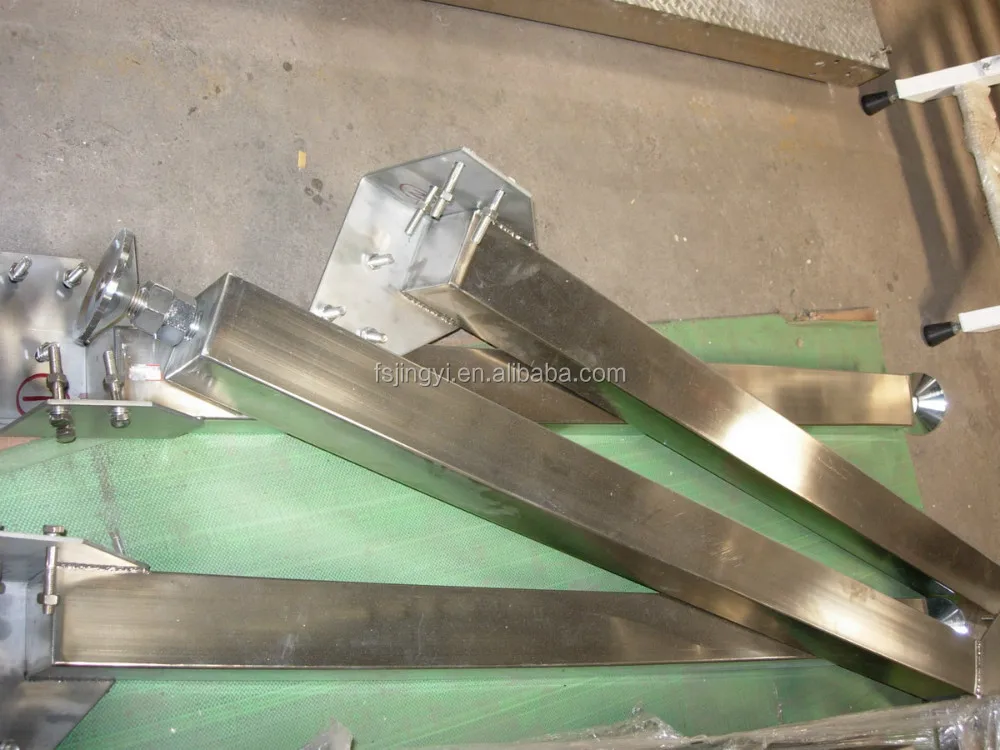 stainless steel working platform and table work for multihead weihger JY-P