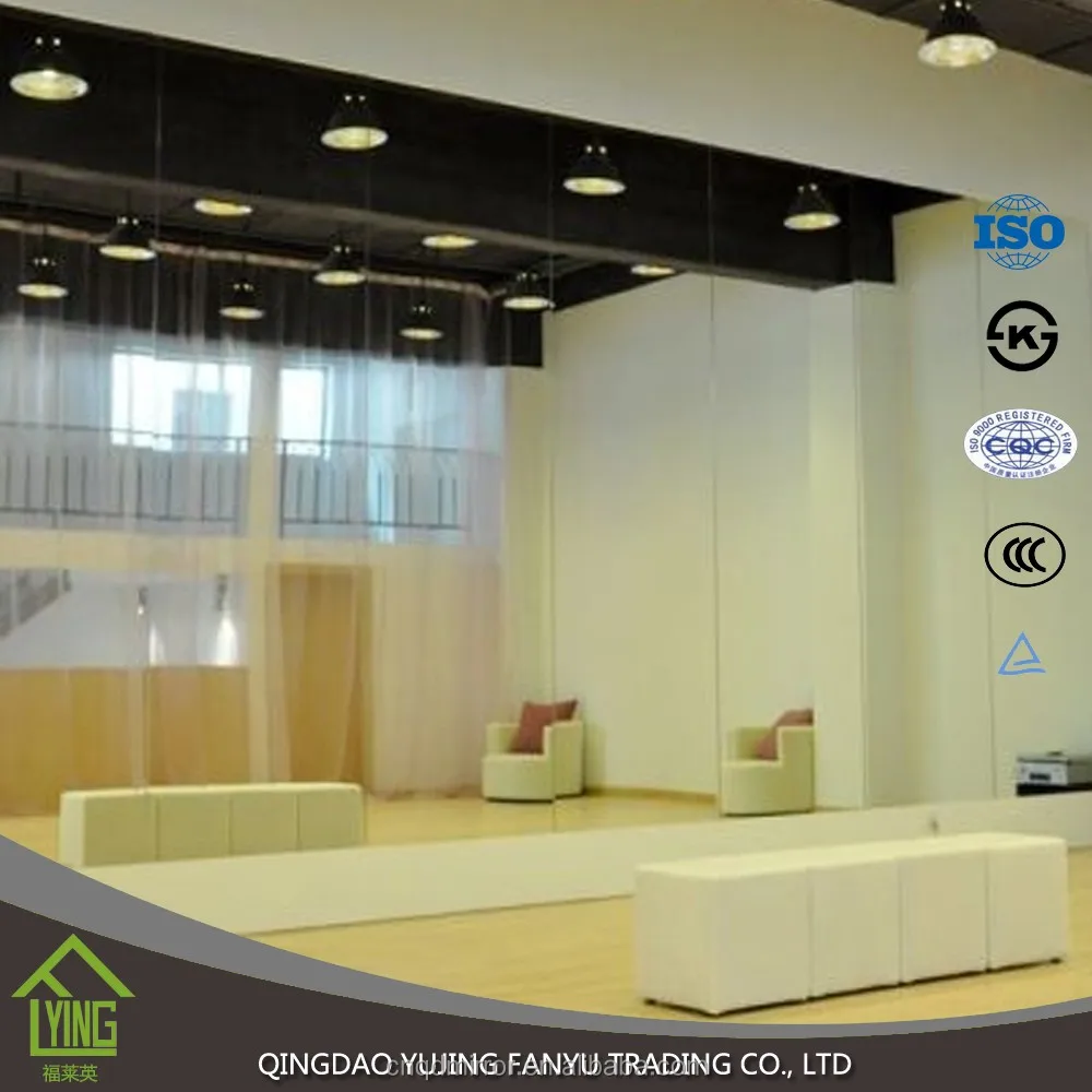 Safety Backed Silver Mirror for Gym/ Fitness Club/ Salon/ Yoga studios