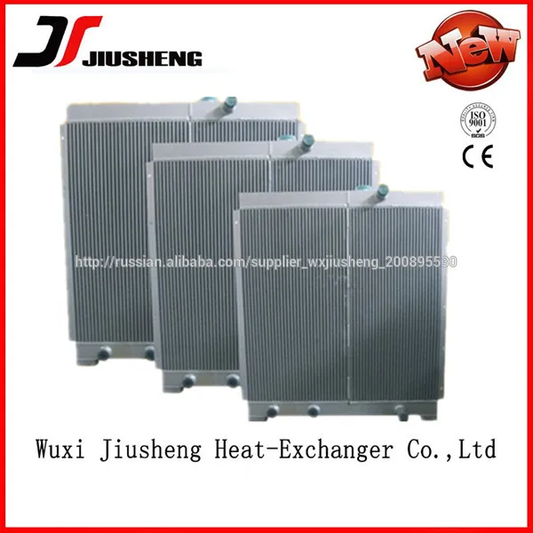 винтовой компрессор масляный радиатор