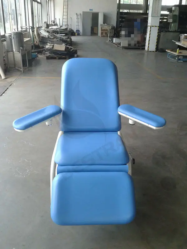 China BT-DN008 Manual Blood collection chair phlebotomy couch blood donor couch for sale