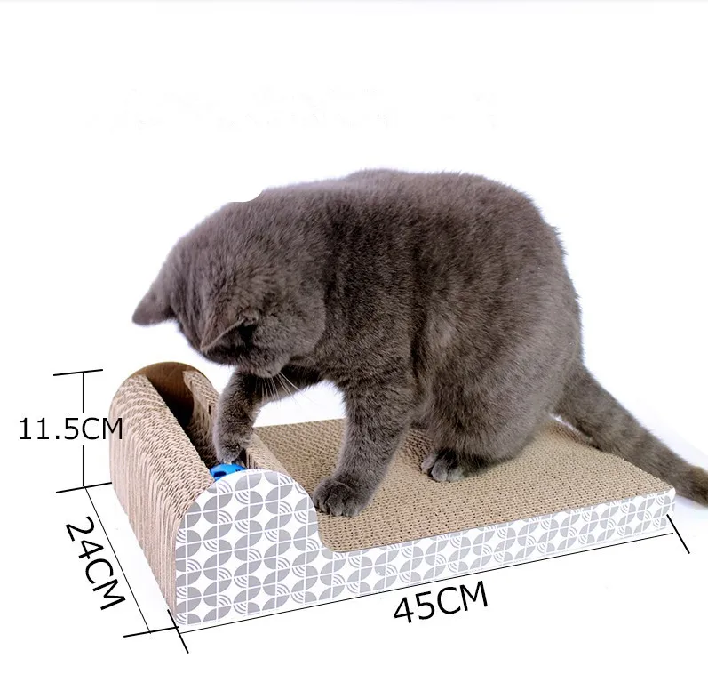 KD127 Pet solid toys Paper cat scratcher corrugated cardboard