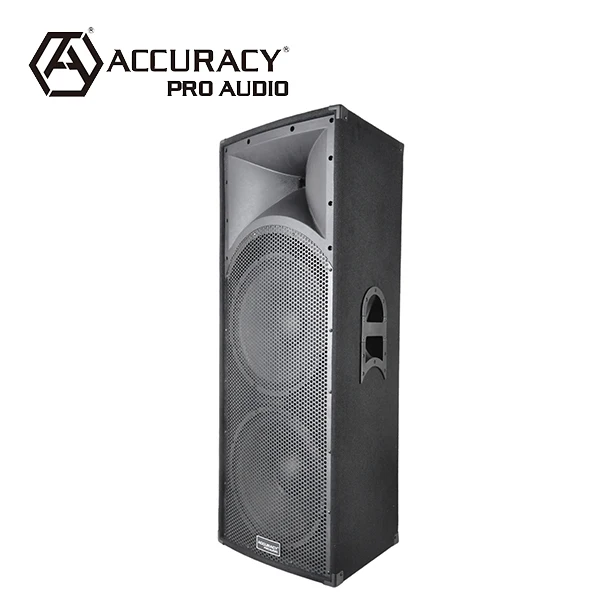 Accuracy Pro Audio CQ215 Plywood Cabinet High Power 3-way Passive Speaker Box 500W Dual 15 Inch Audio & Video 8 Ohm 2*15 Inch dj