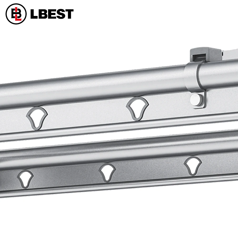 LBest cloth drying rack stainless steel hanger celling machine