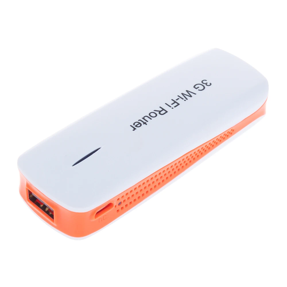 3G Wifi Mobile Wireless Router Hotspot 1800mAh Powerbank 3g hotspot usb modem router