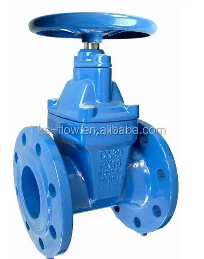 NRS Resilient Seat water gate valve dn500  soft seat gate valve