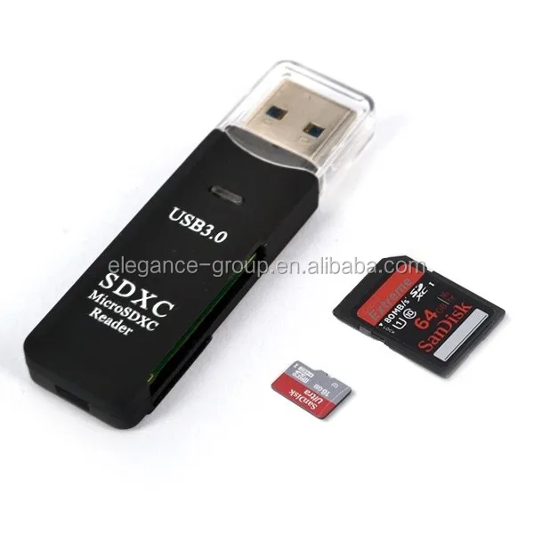 Creatway High speed USB 3.0 SD XC Memory Card Reader Kit , SD  TF Trans-flash Card USB 3.0 Adapter Converter Tool