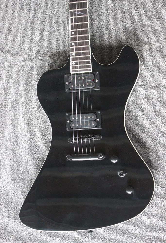 6 String RD Electric Guitar in black colour