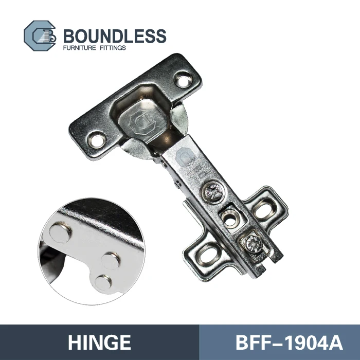 35mm Two-way cabinet Hinge Iron hinge