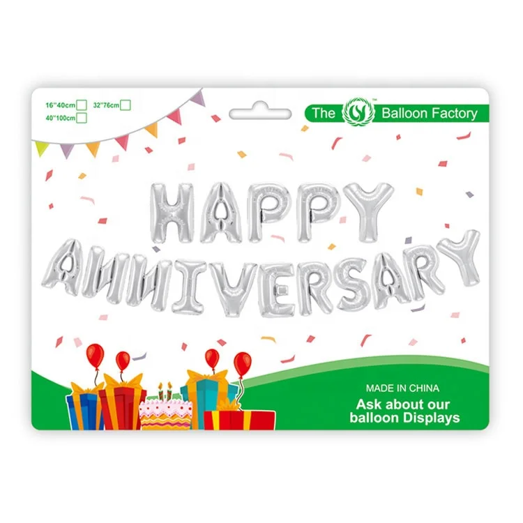 Factory wholesale happy birthday set decorated with decorative balloons