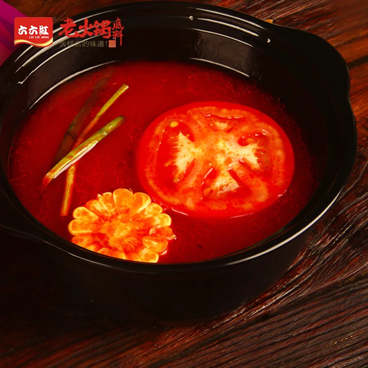 Китайская мгновенная пища, мгновенный горячий горшок, овощной Одноразовый горячий горшок, приправа