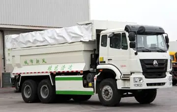 Sinotruk HOHAN 6X4 city muck dump truck 10 wheeler tipper