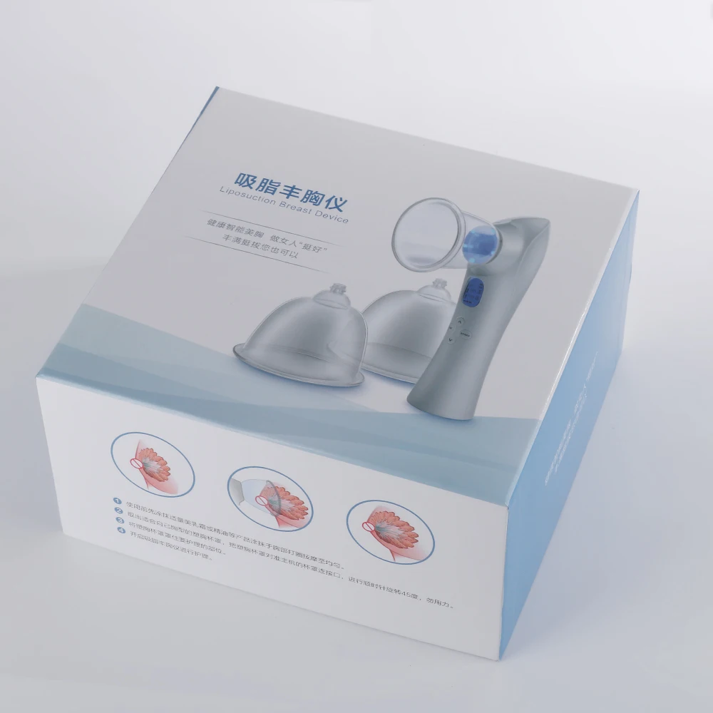 Breast tightening machine nipple vacuum suction cuping lift breast enhancement machine