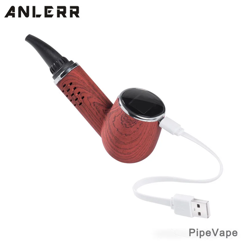 
Newly Launched Anlerr Unmatched pipevape shaped dry herb vaporizer electronic cigarette kit portable Exquisite vape device 
