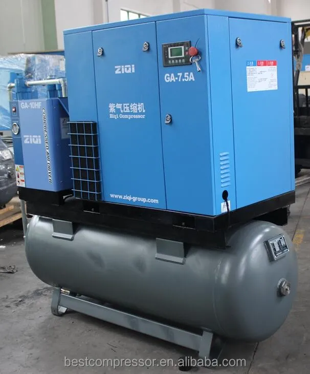 380V new screw air compressors