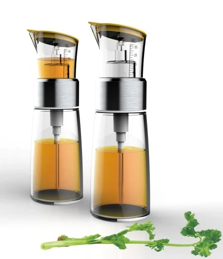Olive Oil And Vinegar Dispenser Glass Oil Bottle Sprayer