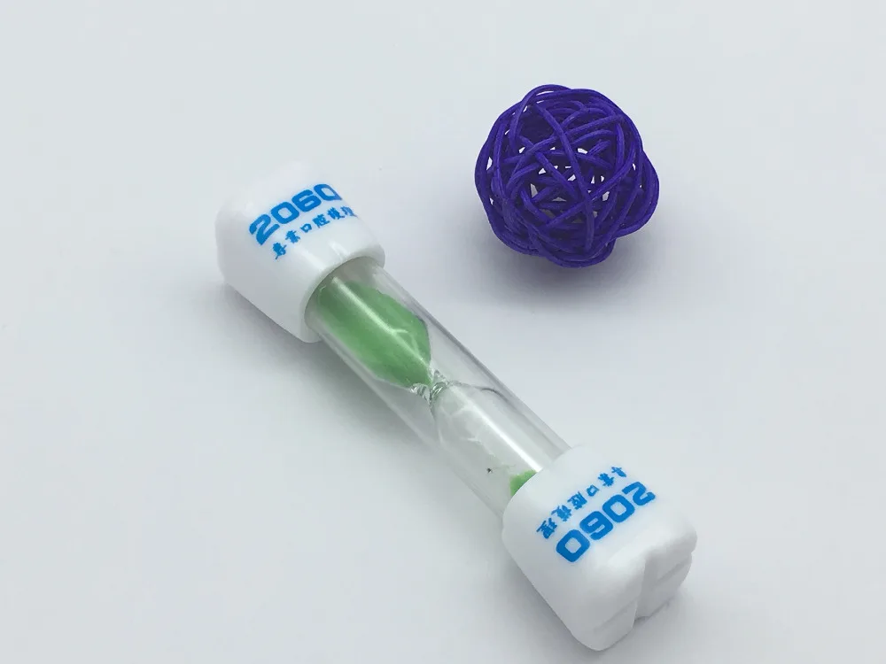 smiling face brushing reminder with 1 2 3 minutes reminder brushing timer