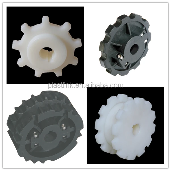 LS 5997 series Heat resistant durable nylon plastic square bore sprockets