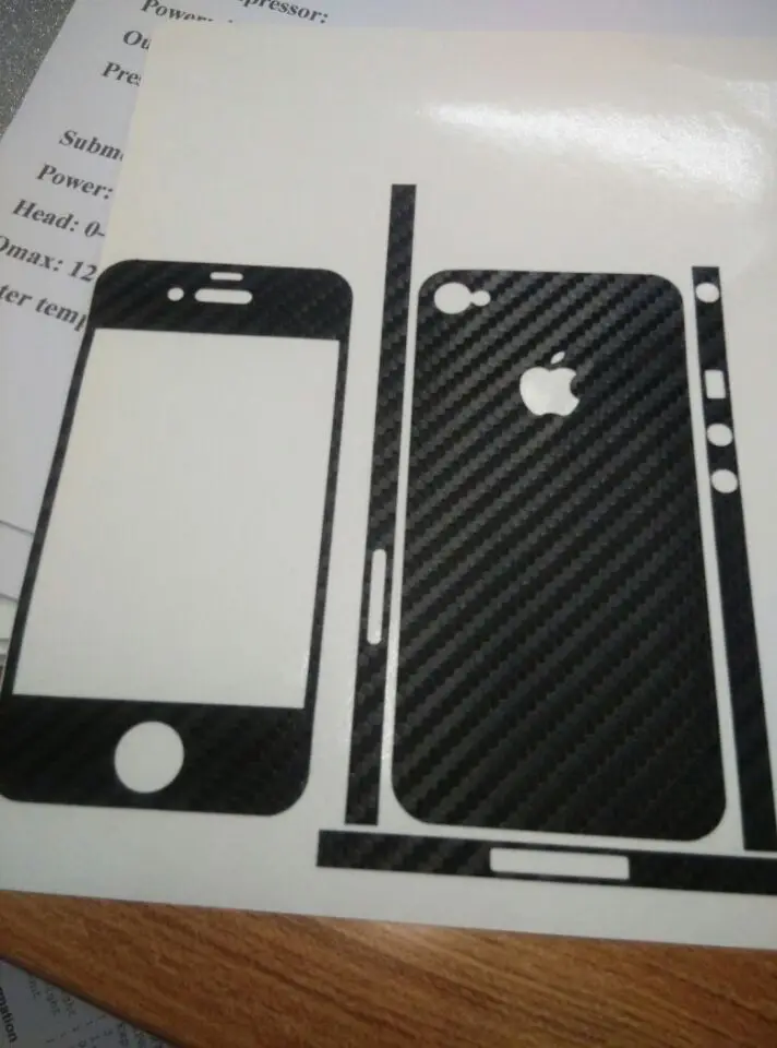 Mobile phone skin paper A4 A3 size