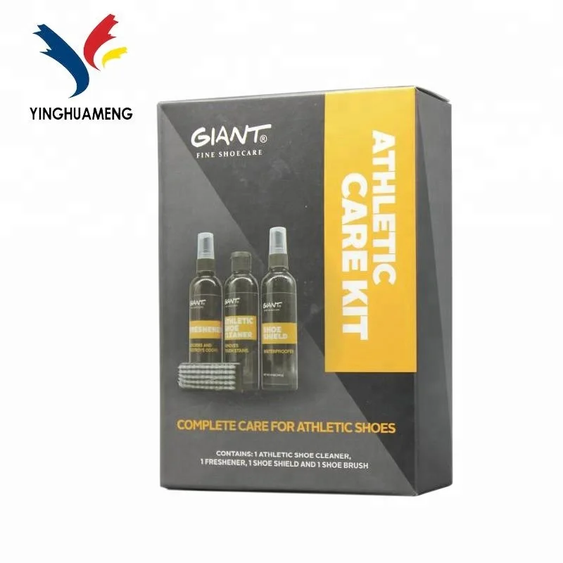 eco-friendly athletic  shoe care kit complete care for athletic shoes