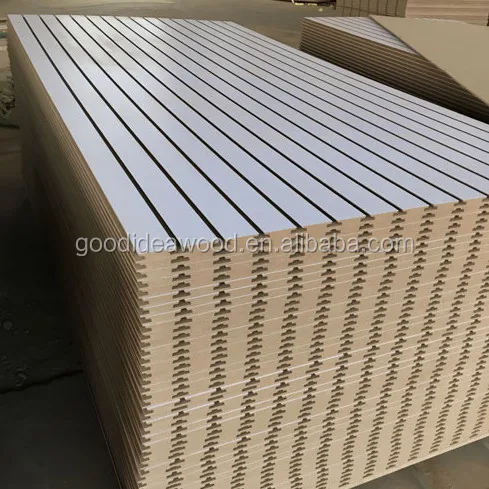 
Melamine MDF/slot melamine board 