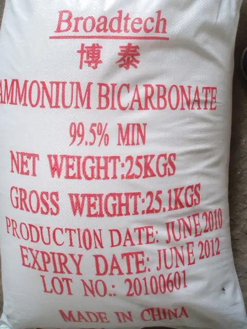 
Hot Selling Ammonium Bicarbonate 99.5%Min at good price 