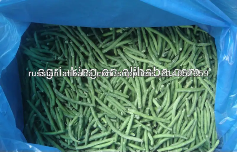 высокое качество : целый замороженный зелёный фасоль