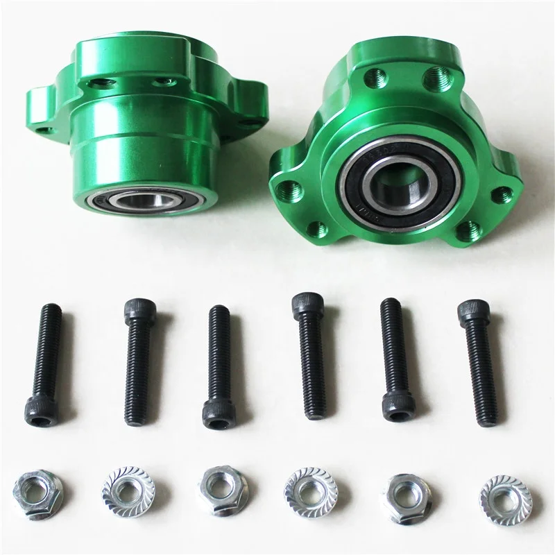 Прочный материал, передние облегченные алюминиевые ступицы гоночного колеса, картинг, дрифт-Трайк