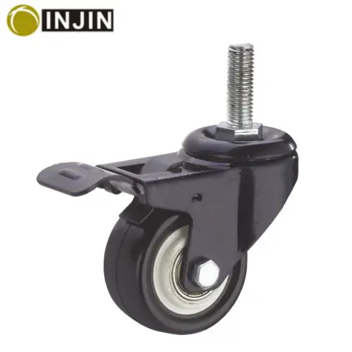 
adjustable/locking small cheap caster wheel 