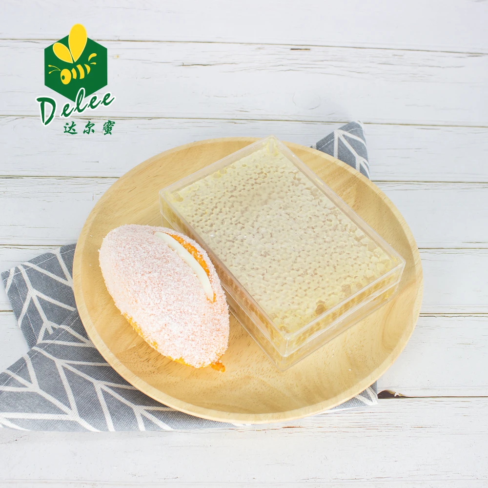 2020 новая упаковка, пластиковые натуральные пчелиные продукты, гребень, мед