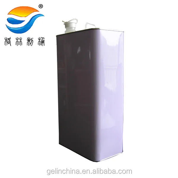 3L -5L SQUARE OIL TIN CAN WITH POUR SPOUT