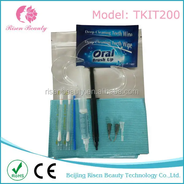 Новый низкая цена отбеливание зубов гель 35% перекись водорода отбеливание зубов kit