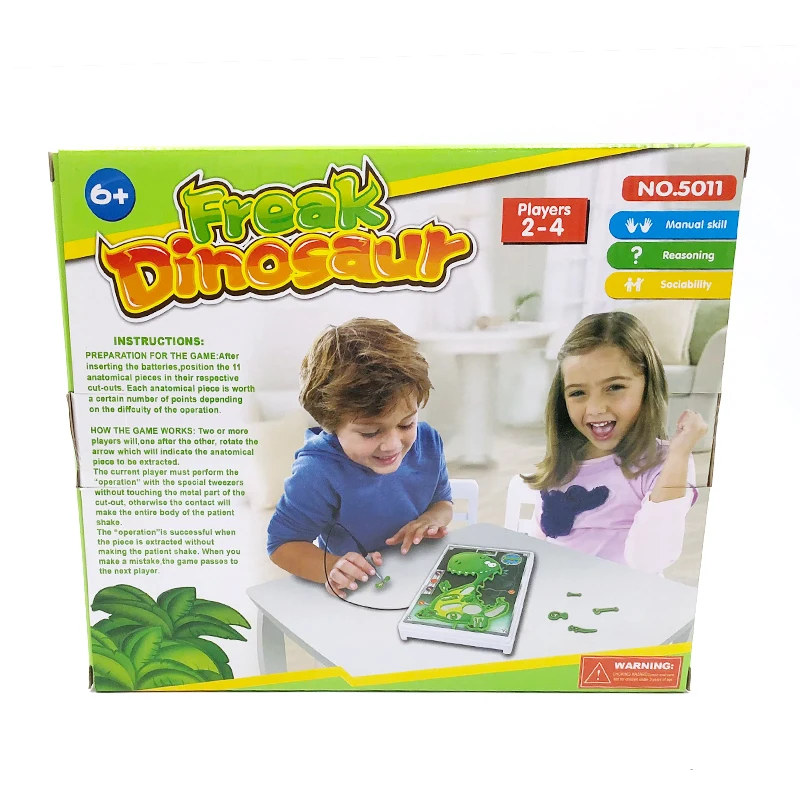 Freak dinosaur family game toy operation board game intelligence kids educational game