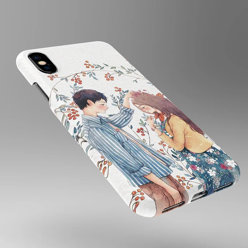 
Phone Cases for iPhone 8 Cover Cartoon Plastic For Apple iPhone 8 7 Mobile Phone Cover Case On Stock 